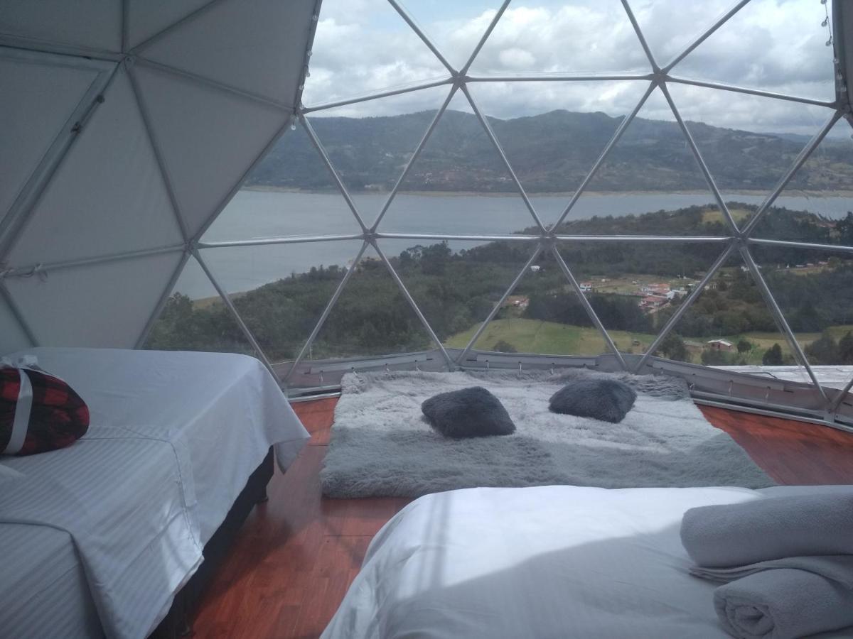 Villa Glamping Wayra Guatavita Esterno foto