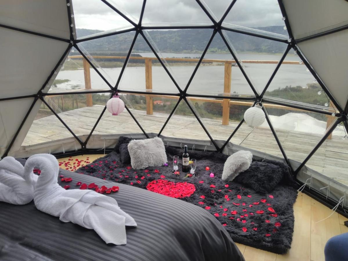Villa Glamping Wayra Guatavita Esterno foto