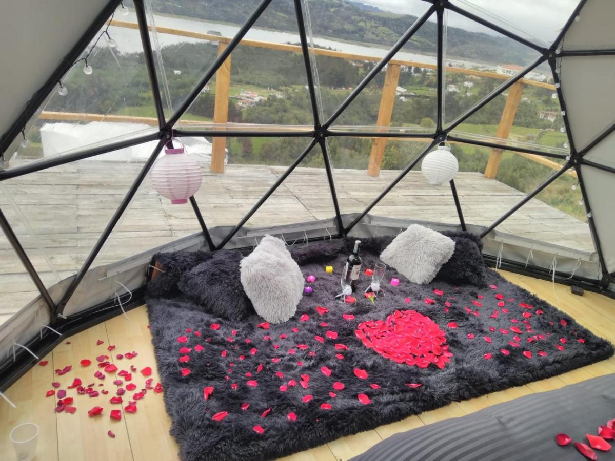 Villa Glamping Wayra Guatavita Esterno foto